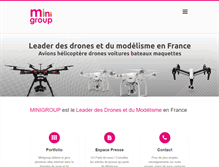 Tablet Screenshot of minigroup.fr